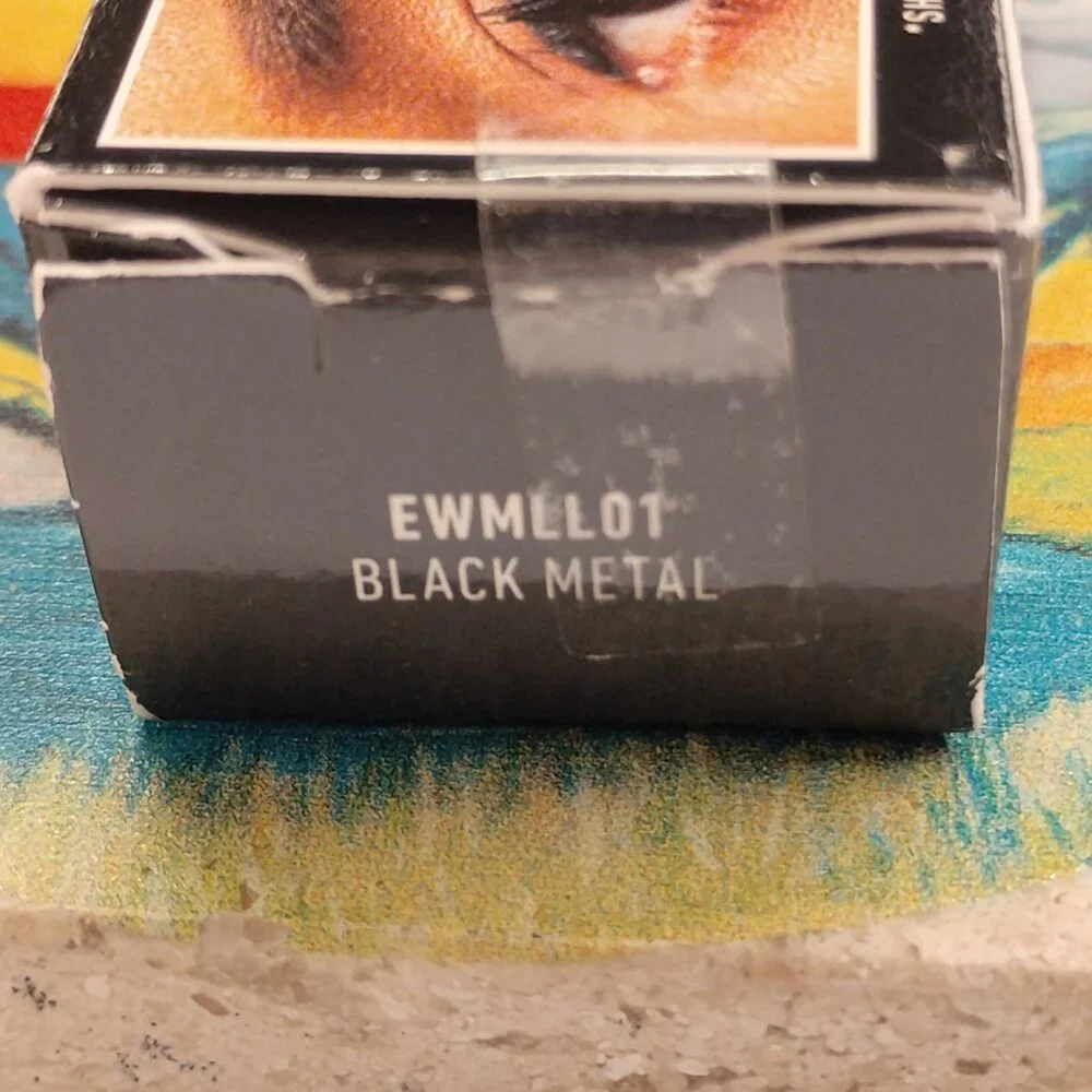 SEALED ~ NYX Makeup Epic Wear Metallic Eye & Body Liquid Liner - Black Metal